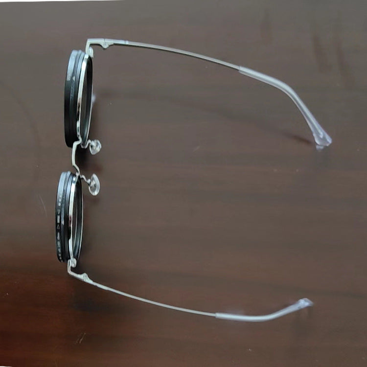 9-speed Transparent Adjustable UV Polarized Cool Sunglasses