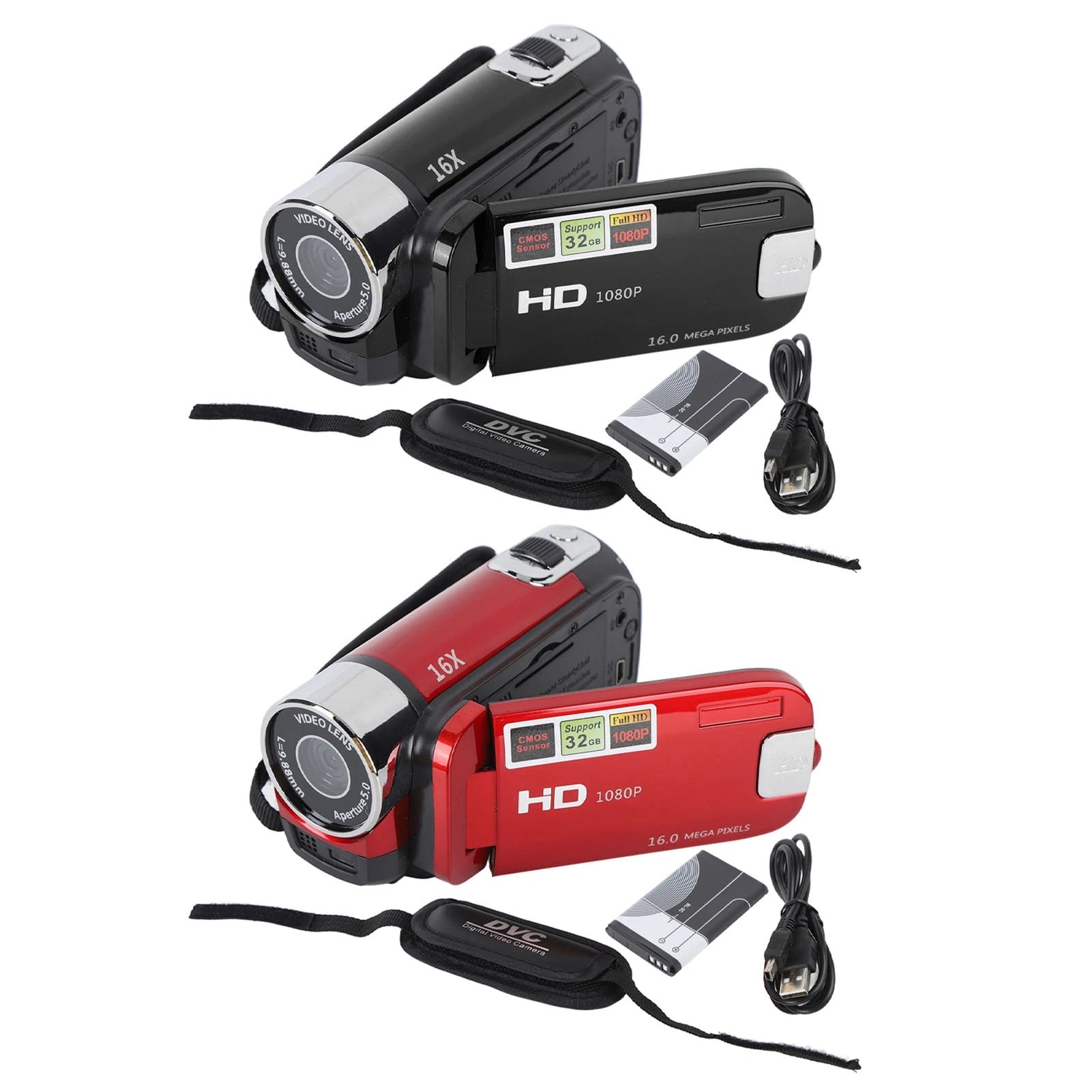 2.7in Camera 4K Camera Vlogging with USB Cable
